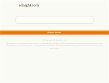Tablet Screenshot of adnight.com
